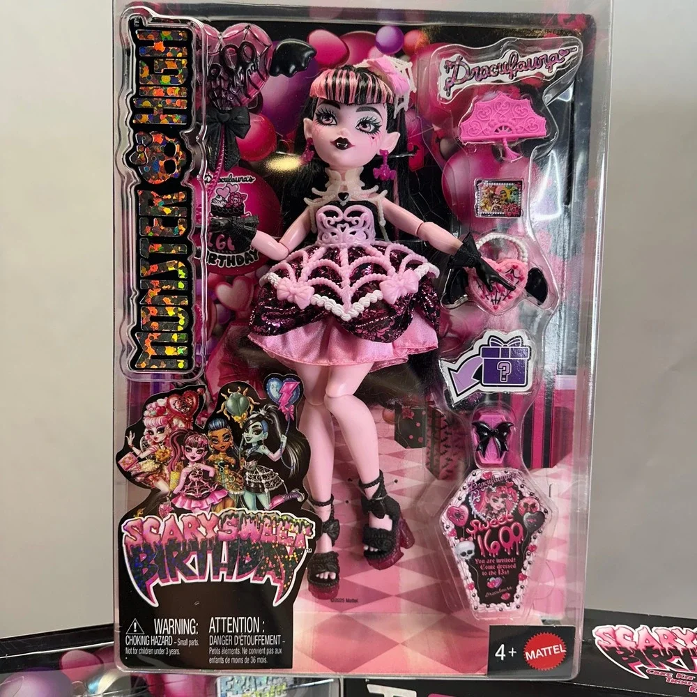 Monster High Scary Sweet Birthday Dolls Complete Set of 5 Dolls NEW